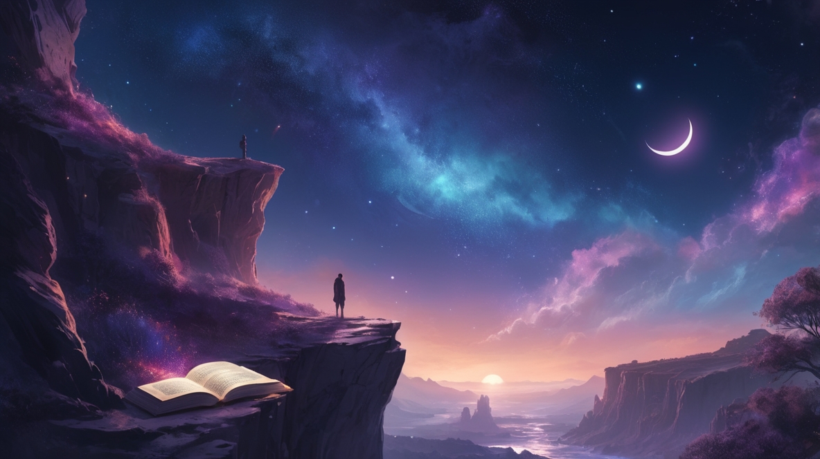 Abstraktna podoba sanjajoče osebe