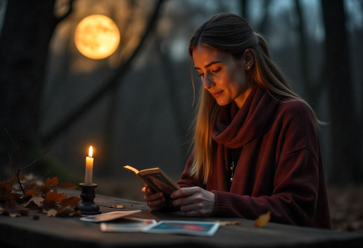 POLNA LUNA v Biku: 4-kartično TAROT branje 🌕🔮